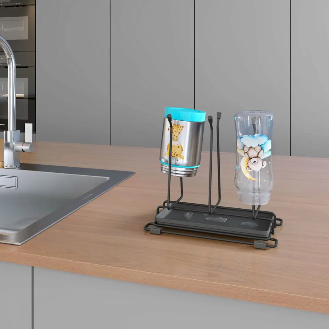 Metaltex Bottle Up Afdruiprek 321606 - Zwart