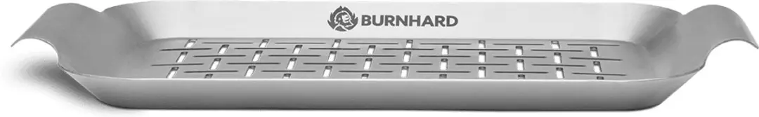 Burnhard RVS Grillplaat 33cm - Oud