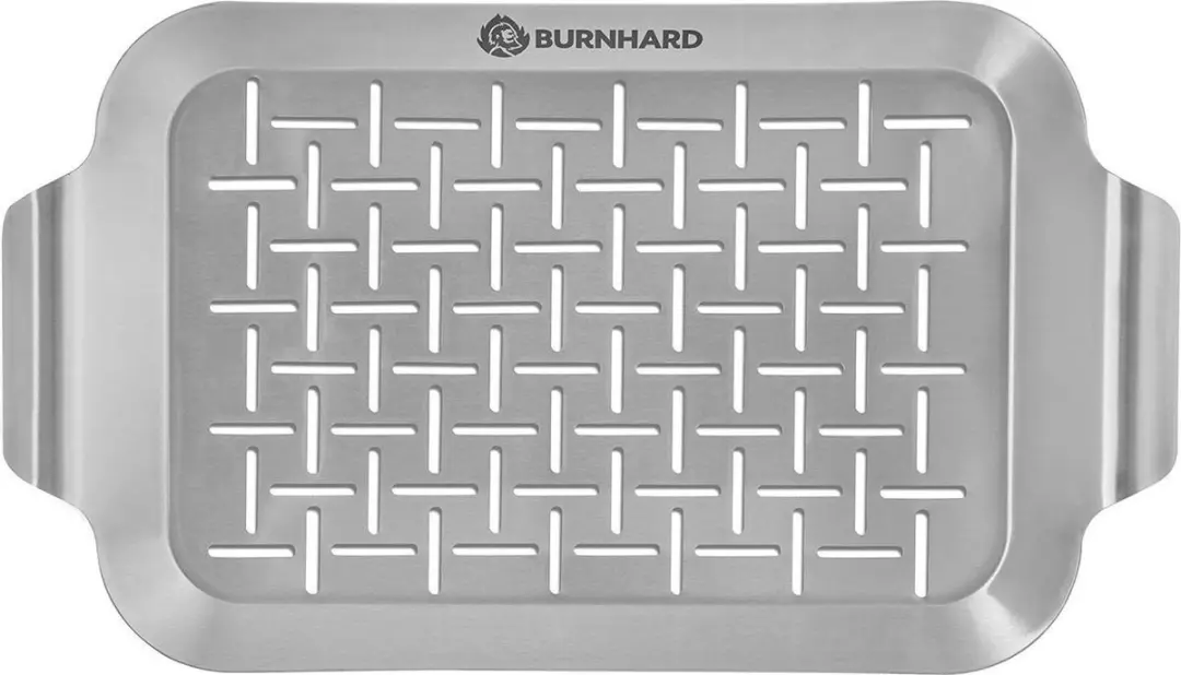 Burnhard RVS Grillplaat 33cm - Oud