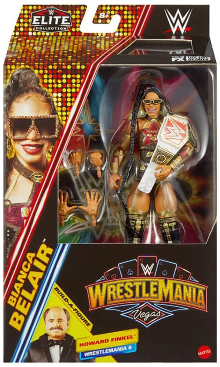 Mattel WWE WrestleMania Elite Bianca Belair Action Figuur 15cm - Multi