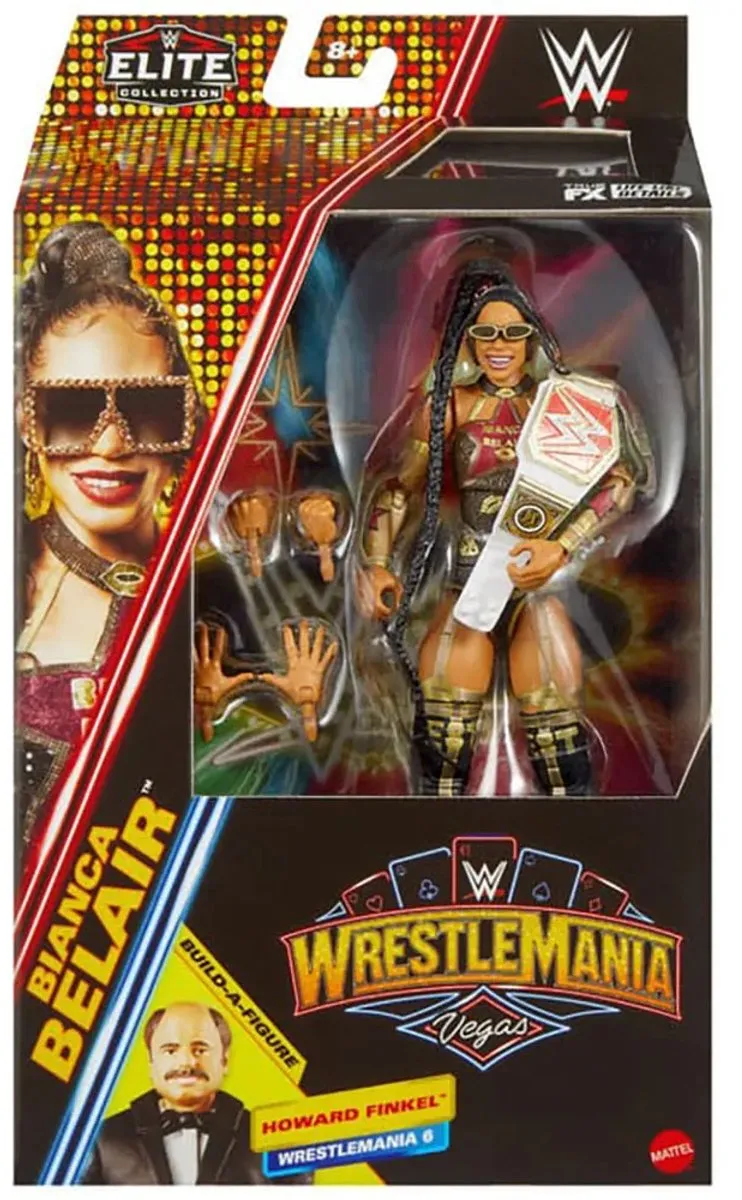 Mattel WWE WrestleMania Elite Bianca Belair Action Figuur 15cm - Multi