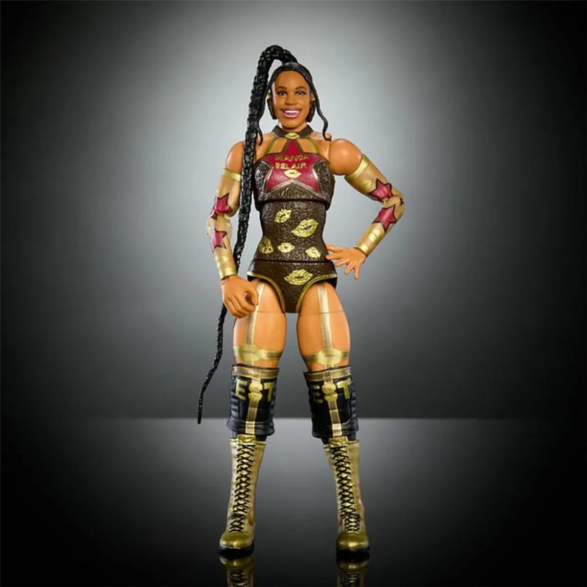 Mattel WWE WrestleMania Elite Bianca Belair Action Figuur 15cm - Multi