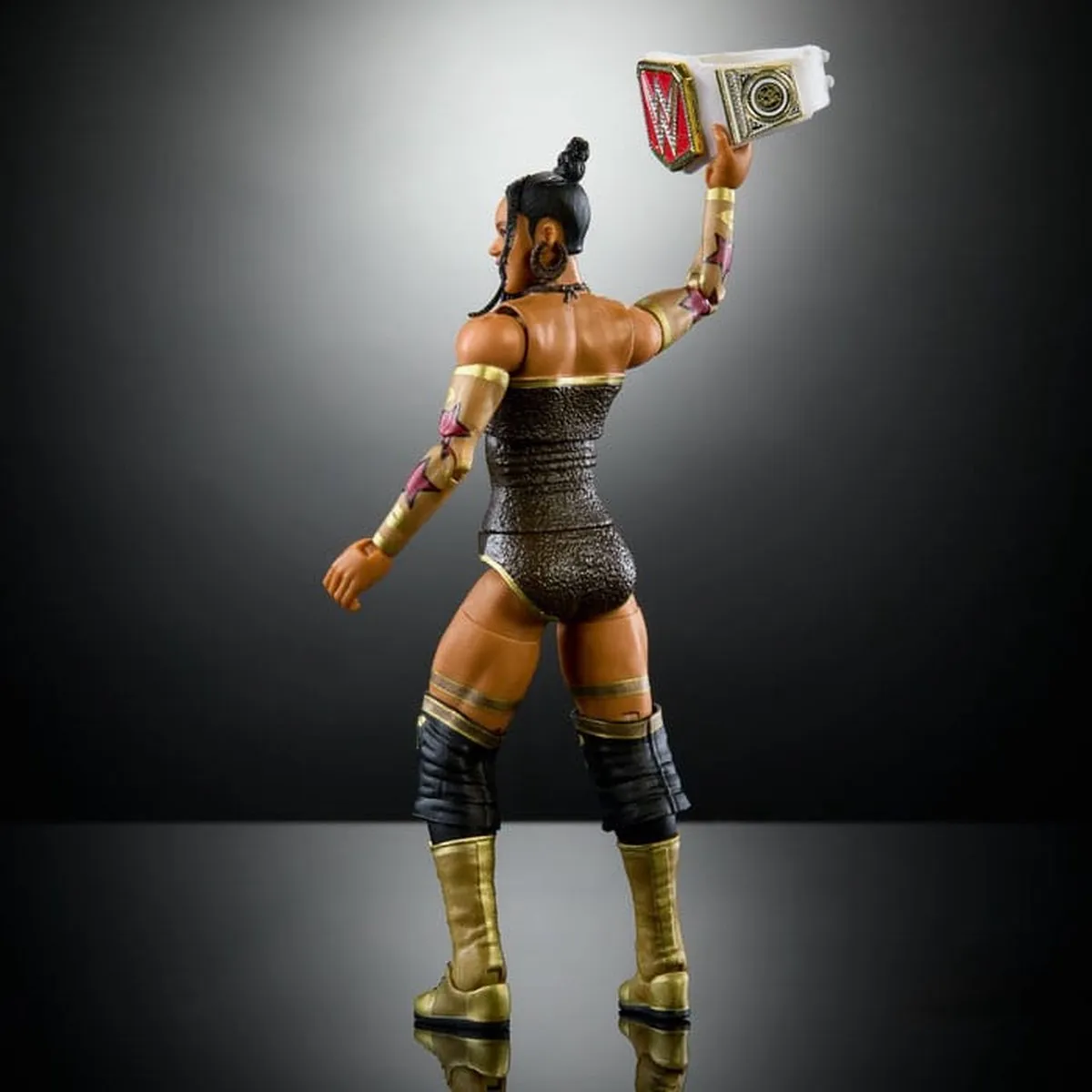Mattel WWE WrestleMania Elite Bianca Belair Action Figuur 15cm - Multi - afbeelding 6 van 6