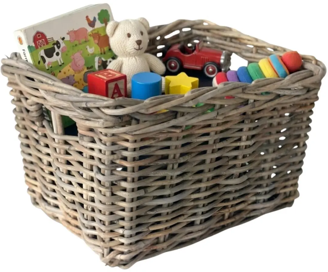 Excellent Houseware Speelgoed Opbergmand 36L - Lichtbruin