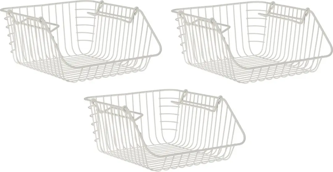 Excellent Houseware Opbergmanden Wit