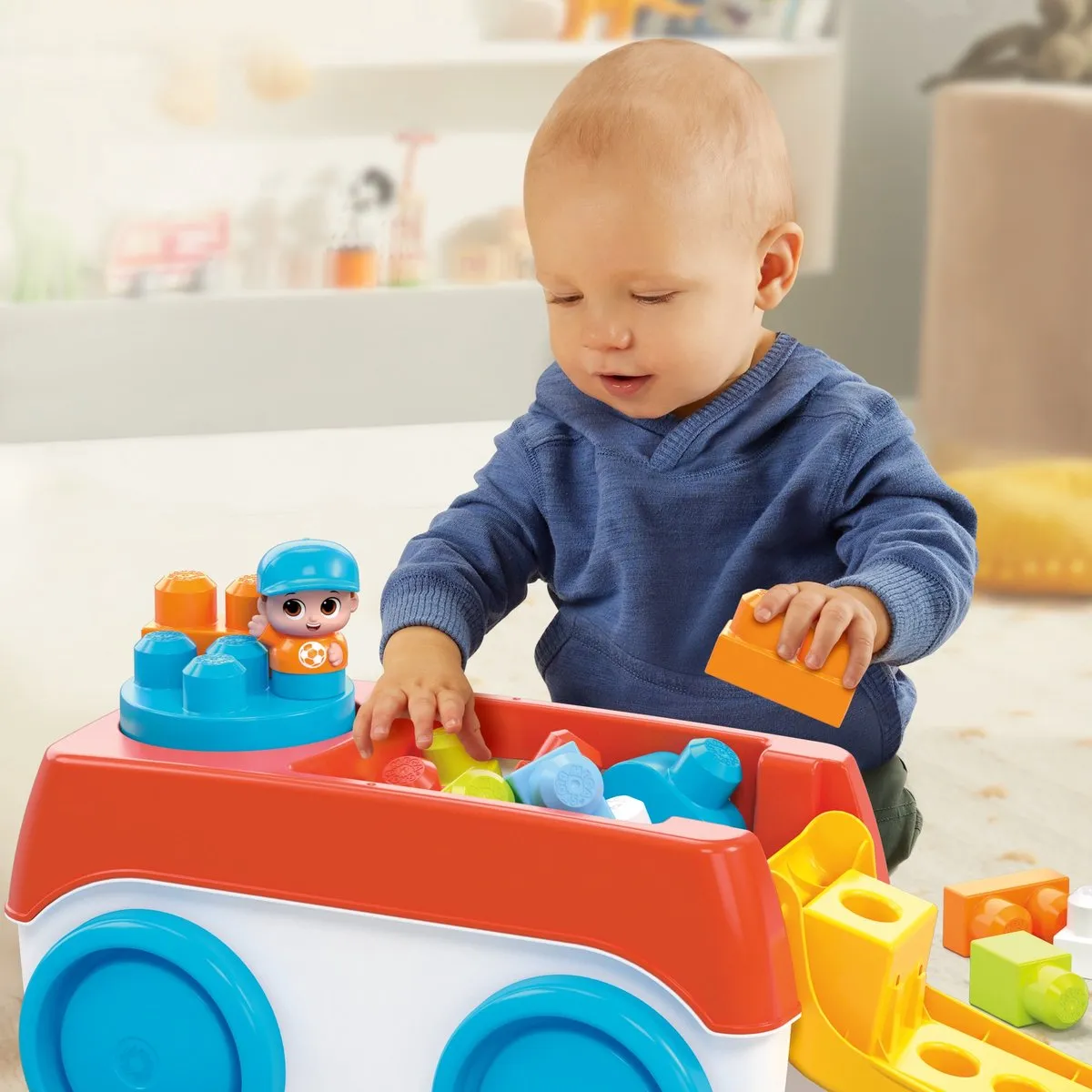 Mega Bloks Bouwsteenwagen 20 Stuks - Meerkleurig