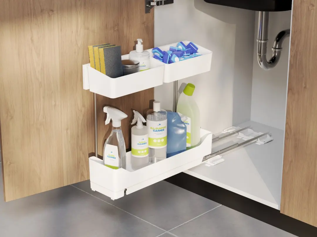 Tesa Uittrekbare Keukenlade 70061-00000-00 - Wit