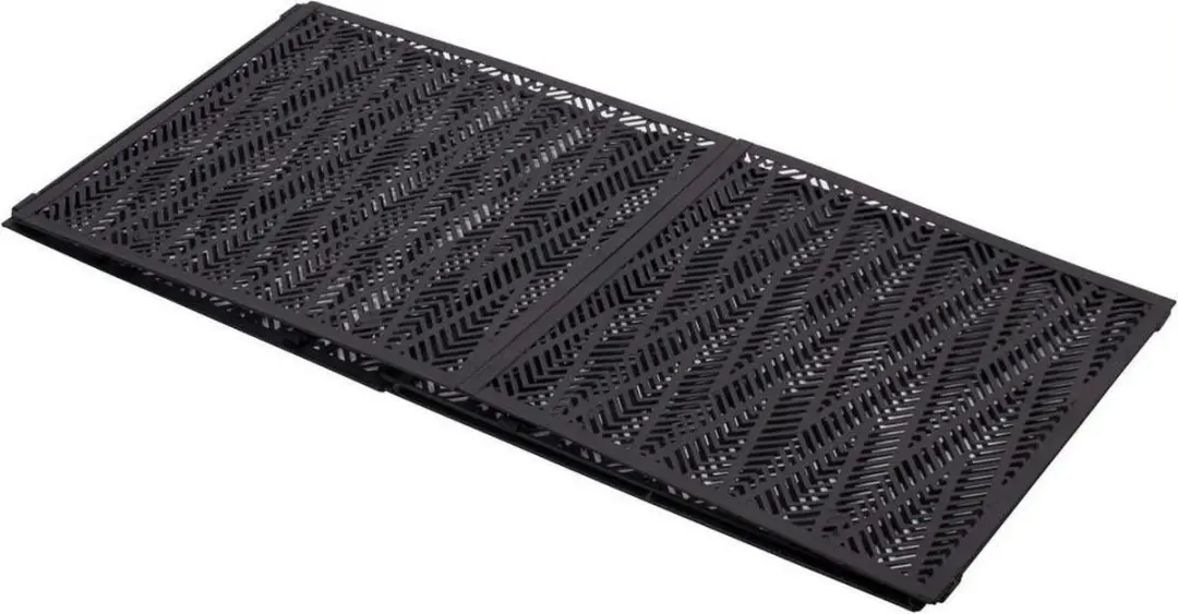 Gusta Opvouwbare Opbergmand Metaal 26,5x32,5cm - 5L - 2 Vakken - Wit