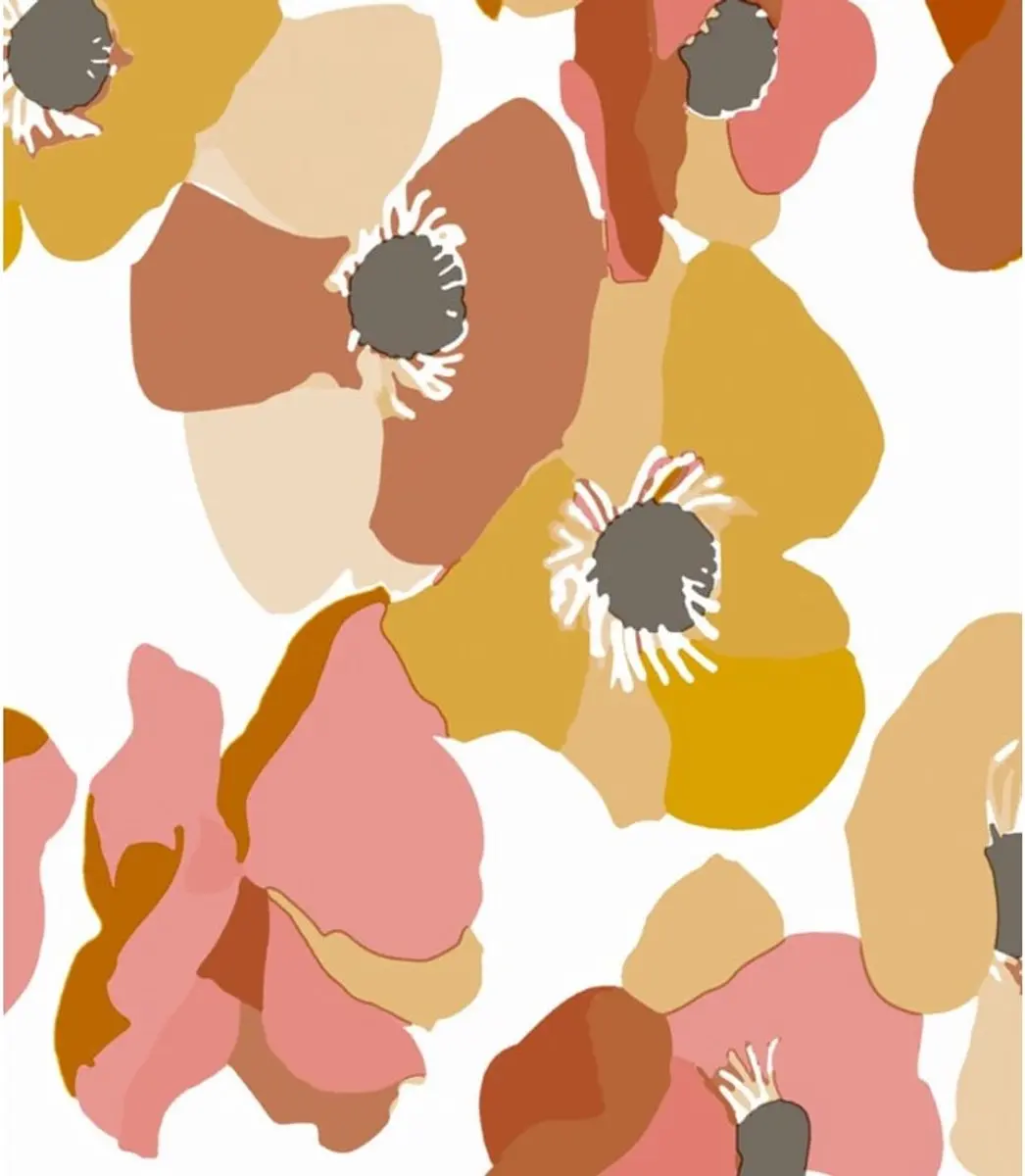 BINK Bedding Tafelzeil Poppy Coral