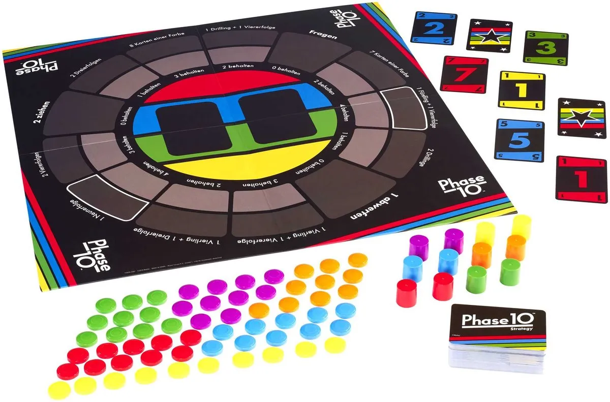 Mattel Phase 10 FTB29 Strategisch Kaartspel - 2-6 Spelers