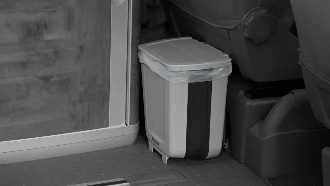 Outwell Inklapbare Prullenbak 8L - Grijs