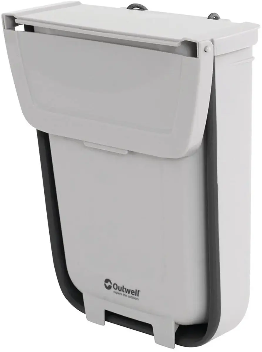 Outwell Inklapbare Prullenbak 8L - Grijs