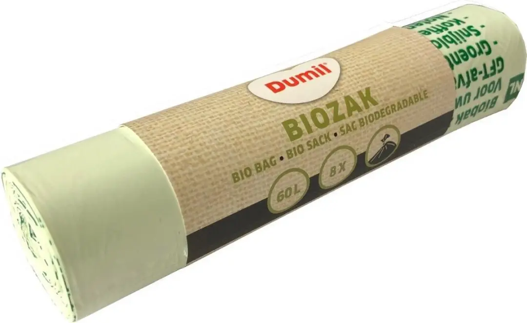 Dumil Biozakken 60L Groen 60x80cm
