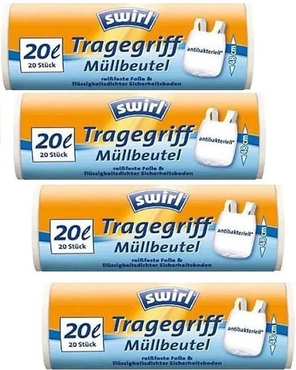 Swirl Pedaalemmerzakken Antibacterieel 20L