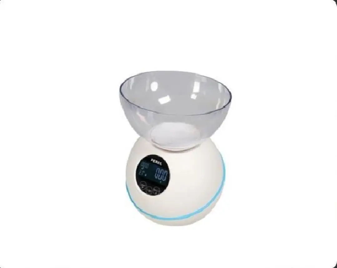 Perel VTBAL105 Keukenweegschaal - 5 kg - Wit