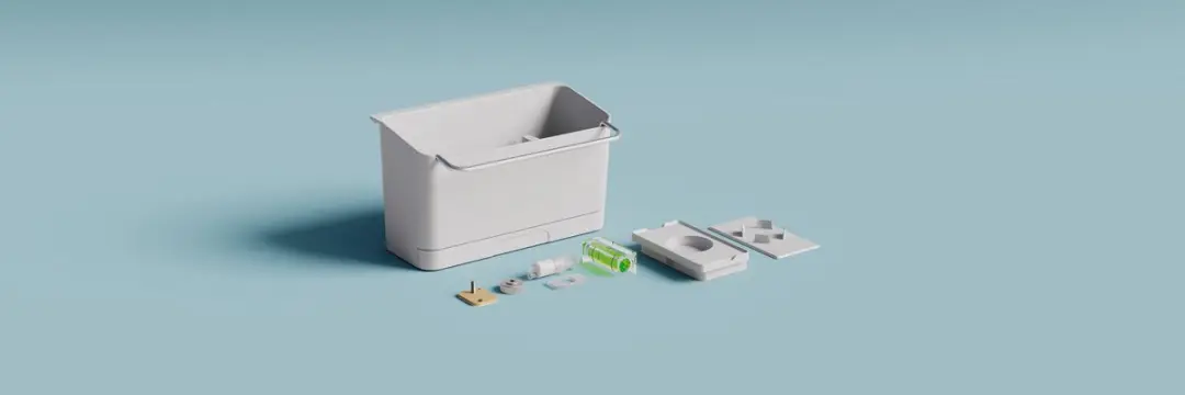 Tesa Spoelbakorganizer Keukenaccessoires - 1 Stuk - Wit/Chroom