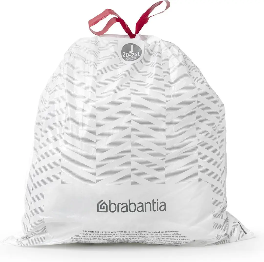 Brabantia PerfectFit Vuilniszakken 25L Code J - 120 Stuks