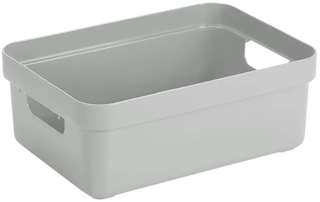 Sunware Opbergbox 8x - 9L - Lichtgrijs