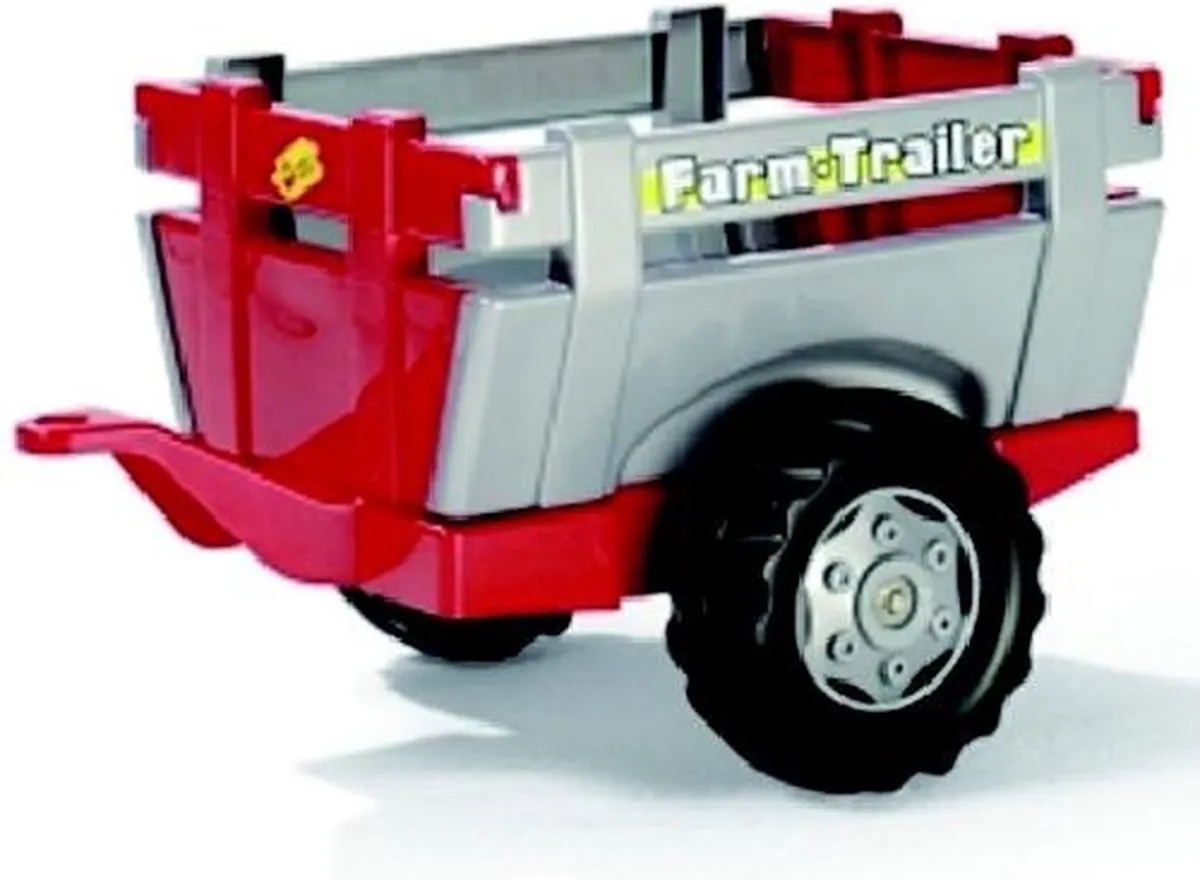 Rolly Toys rollyFarm Aanhangwagen 122097 - Rood