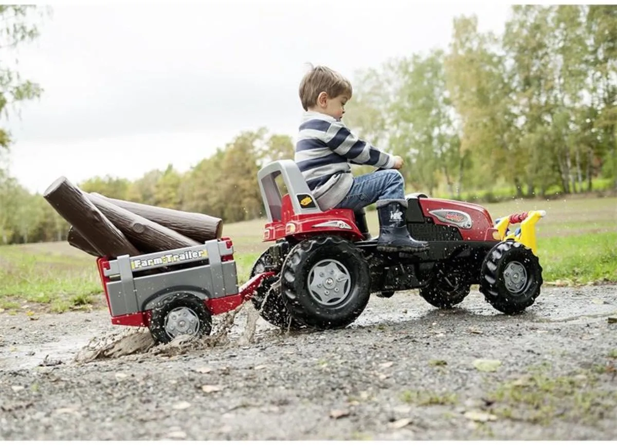 Rolly Toys rollyFarm Aanhangwagen 122097 - Rood