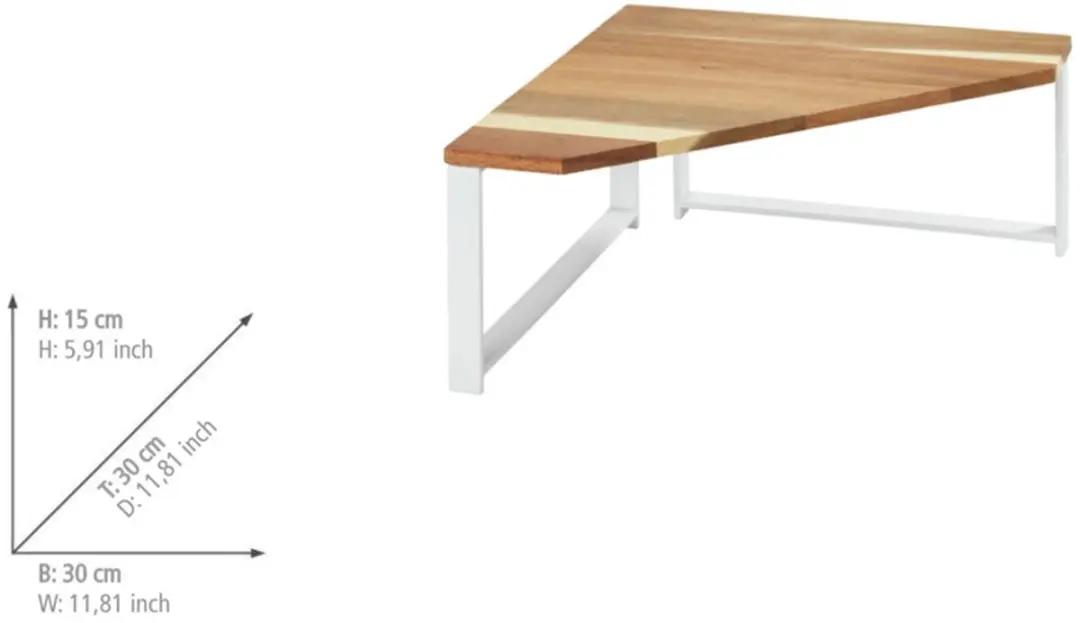 Wenko Keukenrek Hout - afbeelding 6 van 6