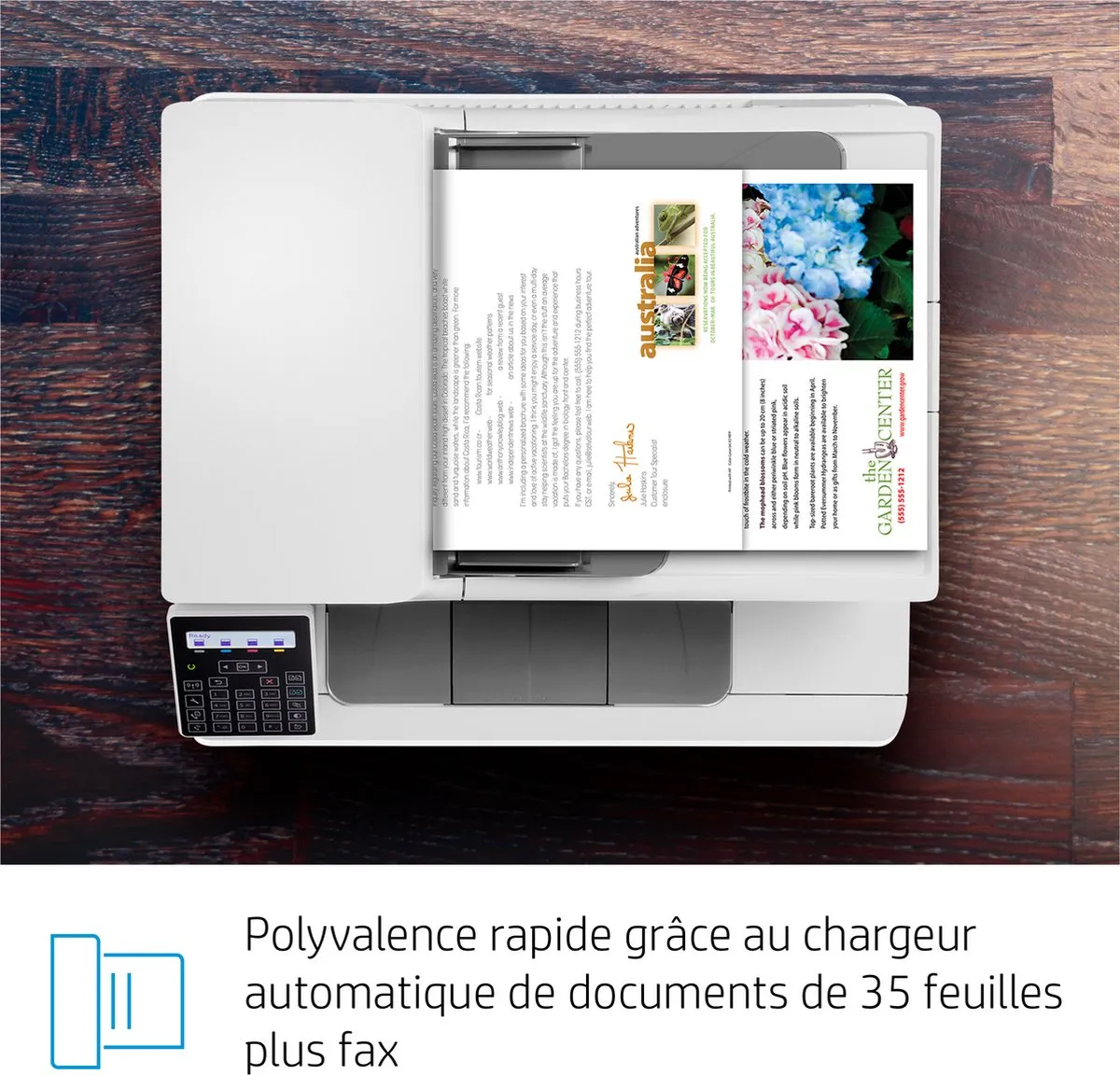HP Color LaserJet Pro MFP M183fw - 433945 All-in-One Kleurenlaserprinter - Wit - afbeelding 4 van 6