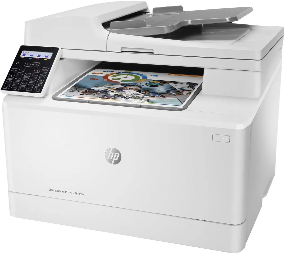 HP Color LaserJet Pro MFP M183fw - 433945 All-in-One Kleurenlaserprinter - Wit