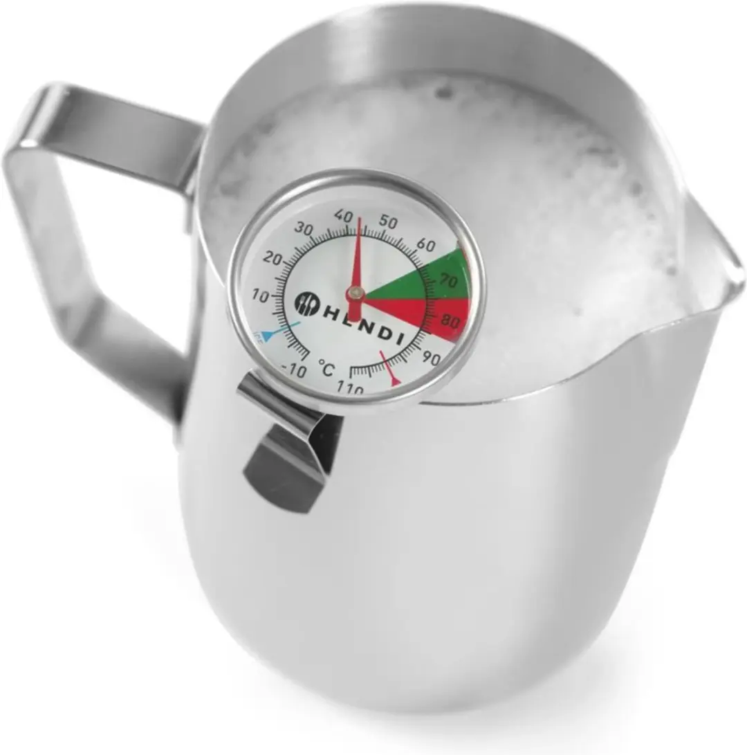 HENDI Melkschuimthermometer - RVS - Groene markering - 1 Stuk