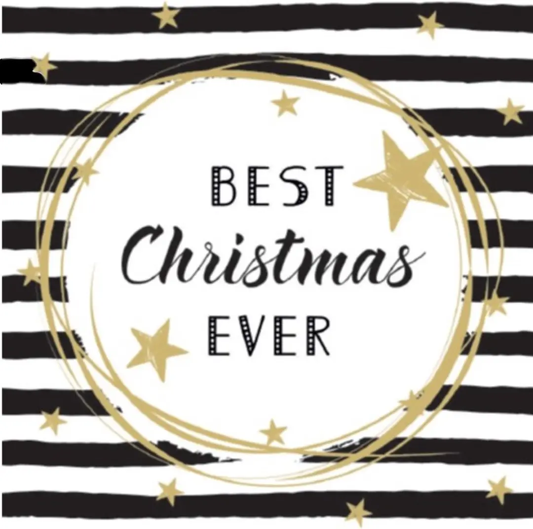 Duni Best Christmas Ever Kerst Tafelservetten 60 Stuks