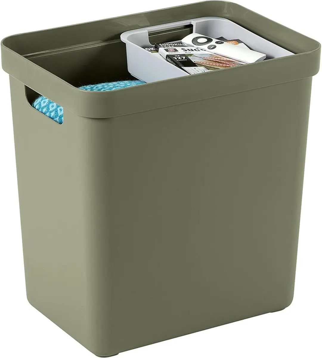 Sunware Sigma Home Opbergbox 25L - Donkergroen - afbeelding 5 van 6