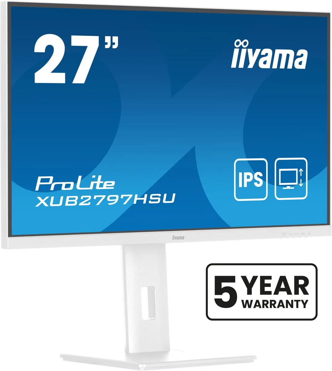 iiyama PROLITE XUB2797HSU-W2 Monitor 27" - IPS - 100Hz - Wit