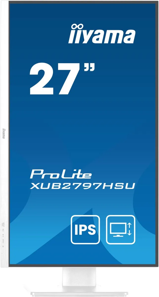 iiyama PROLITE XUB2797HSU-W2 Monitor 27" - IPS - 100Hz - Wit