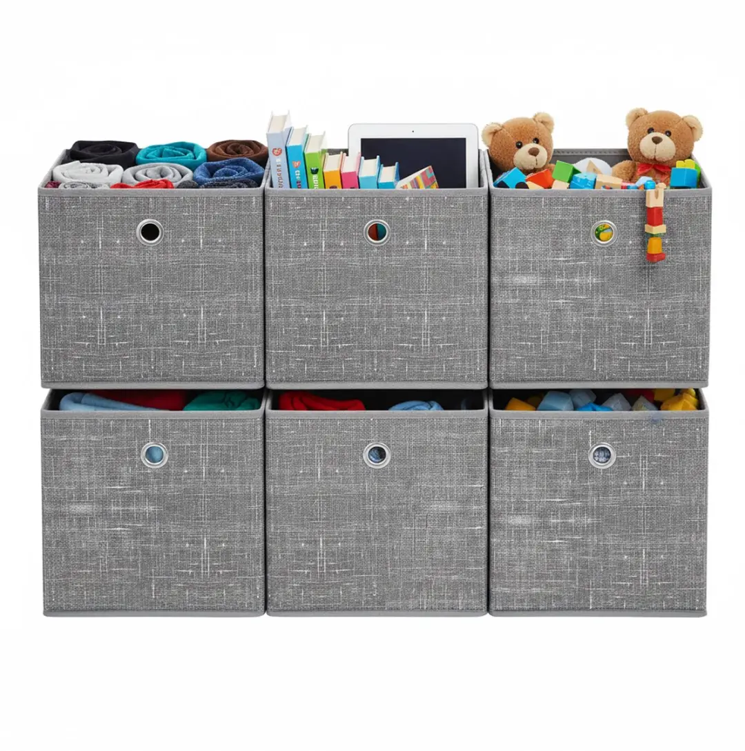 Songmics Opbergbox Grijs