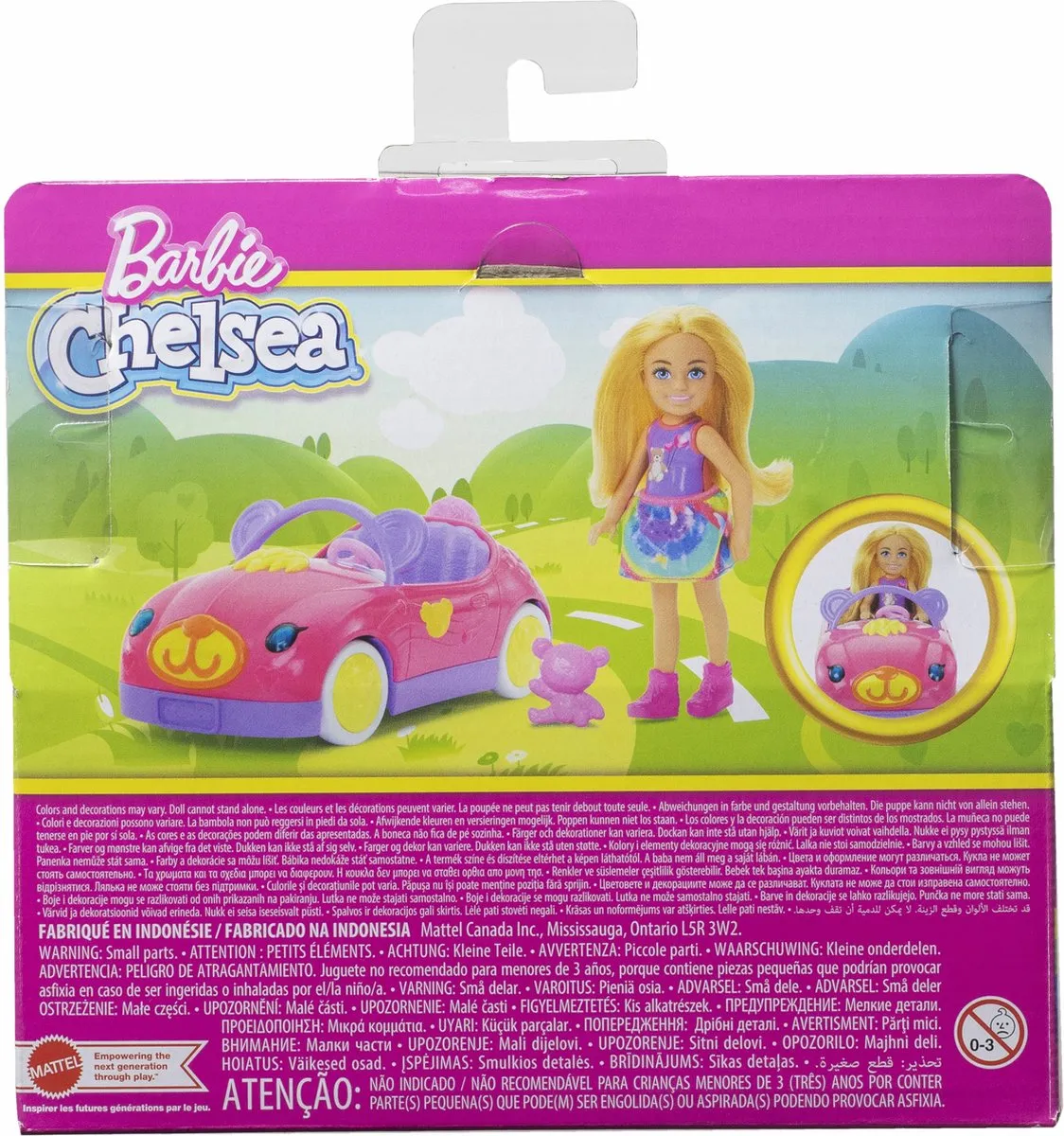 Barbie Chelsea Auto - Multicolor