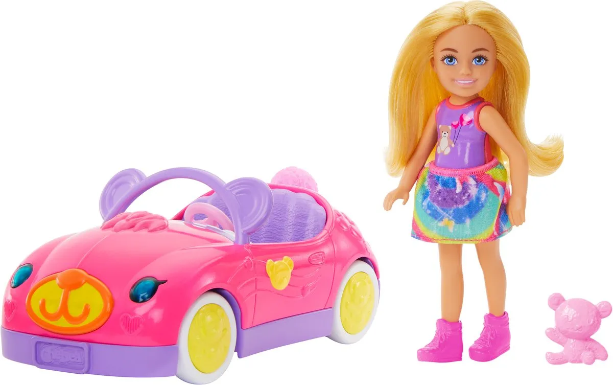 Barbie Chelsea Auto - Multicolor