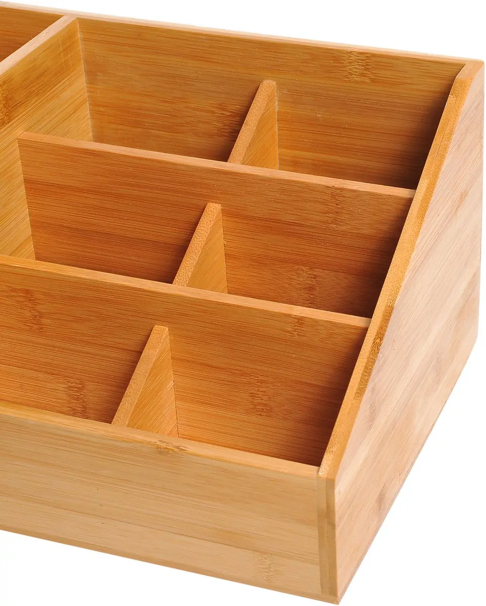 Homcom Bureau Organizer 2 Laden - Natuurlijk