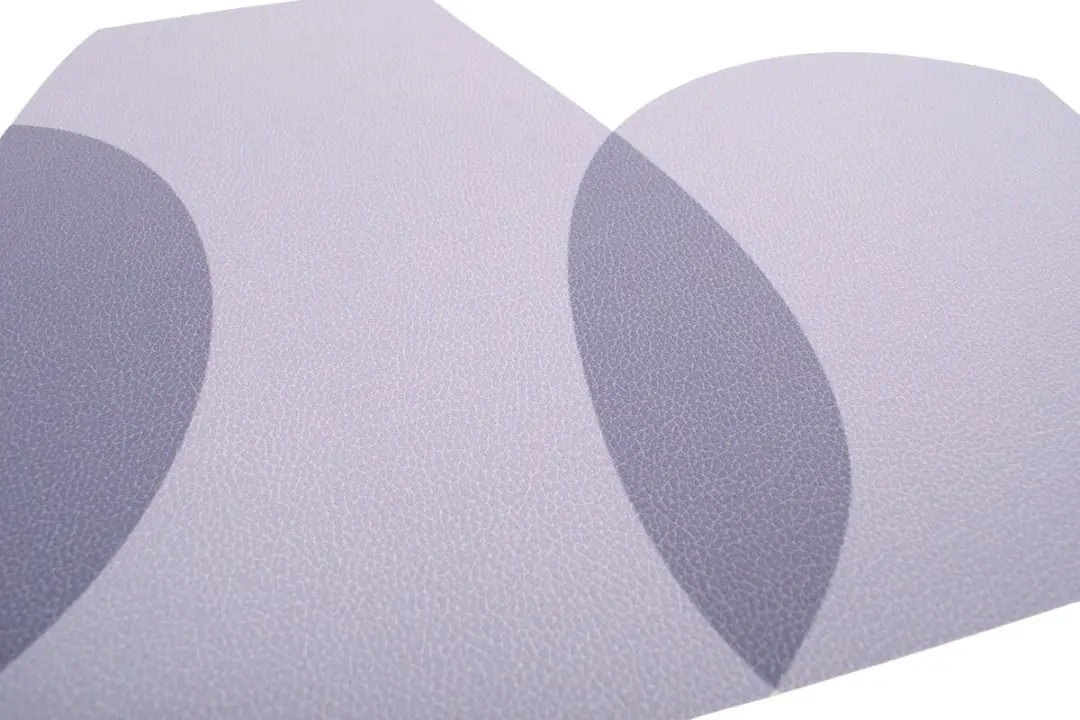 Kade 171 Lederlook Placemats 6 Stuks - 45x30cm Wit/Bruin/Blauw