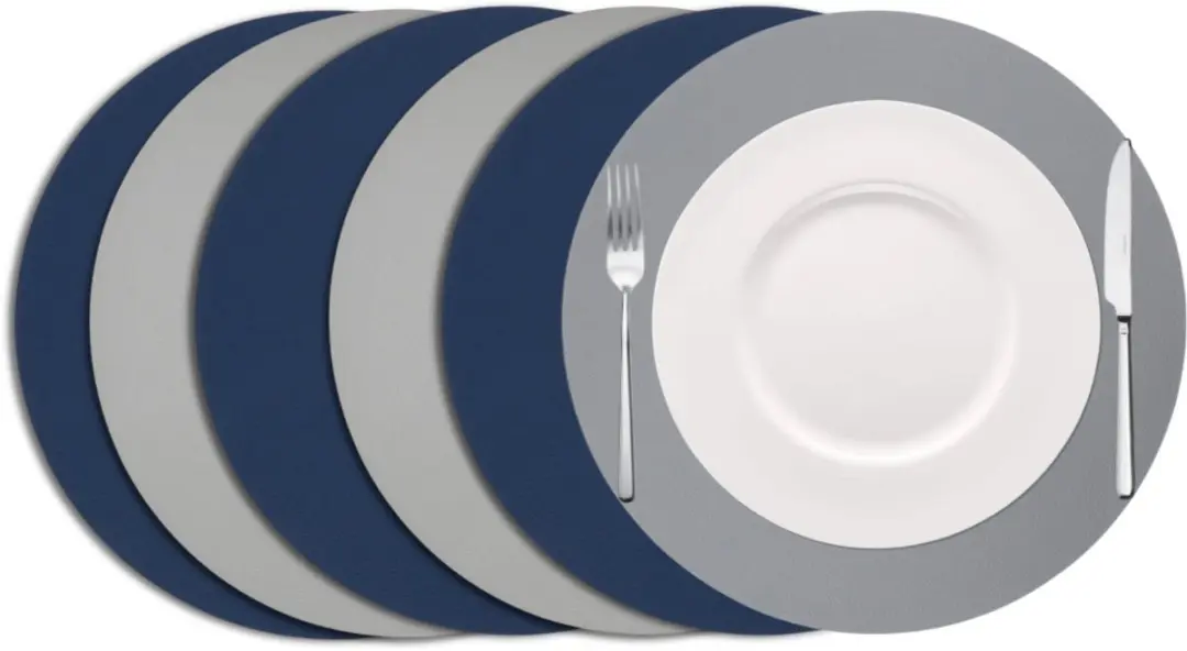 Cookinglife Placemats Lederlook Ø38cm