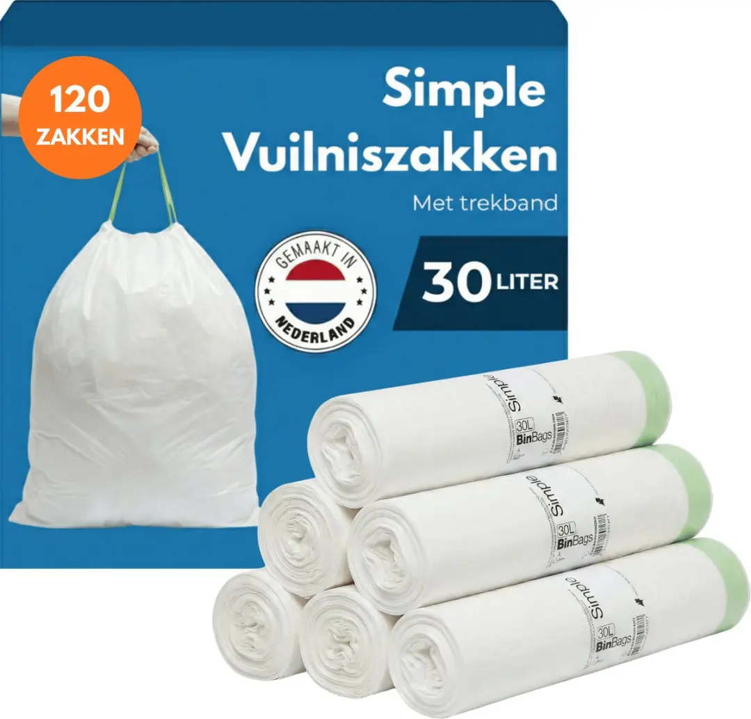 Simple Vuilniszakken 30L
