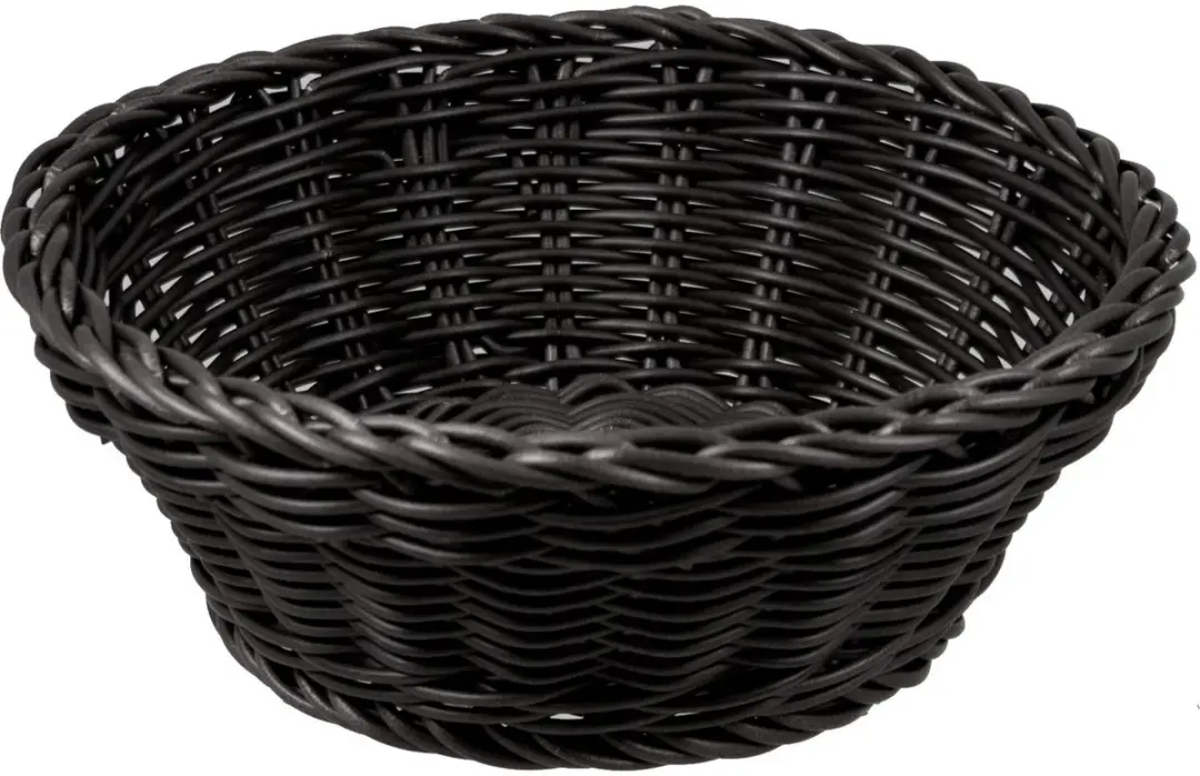 Cosy&Trendy Broodmand 3 Stuks - Zwart - Ø20 x H8cm