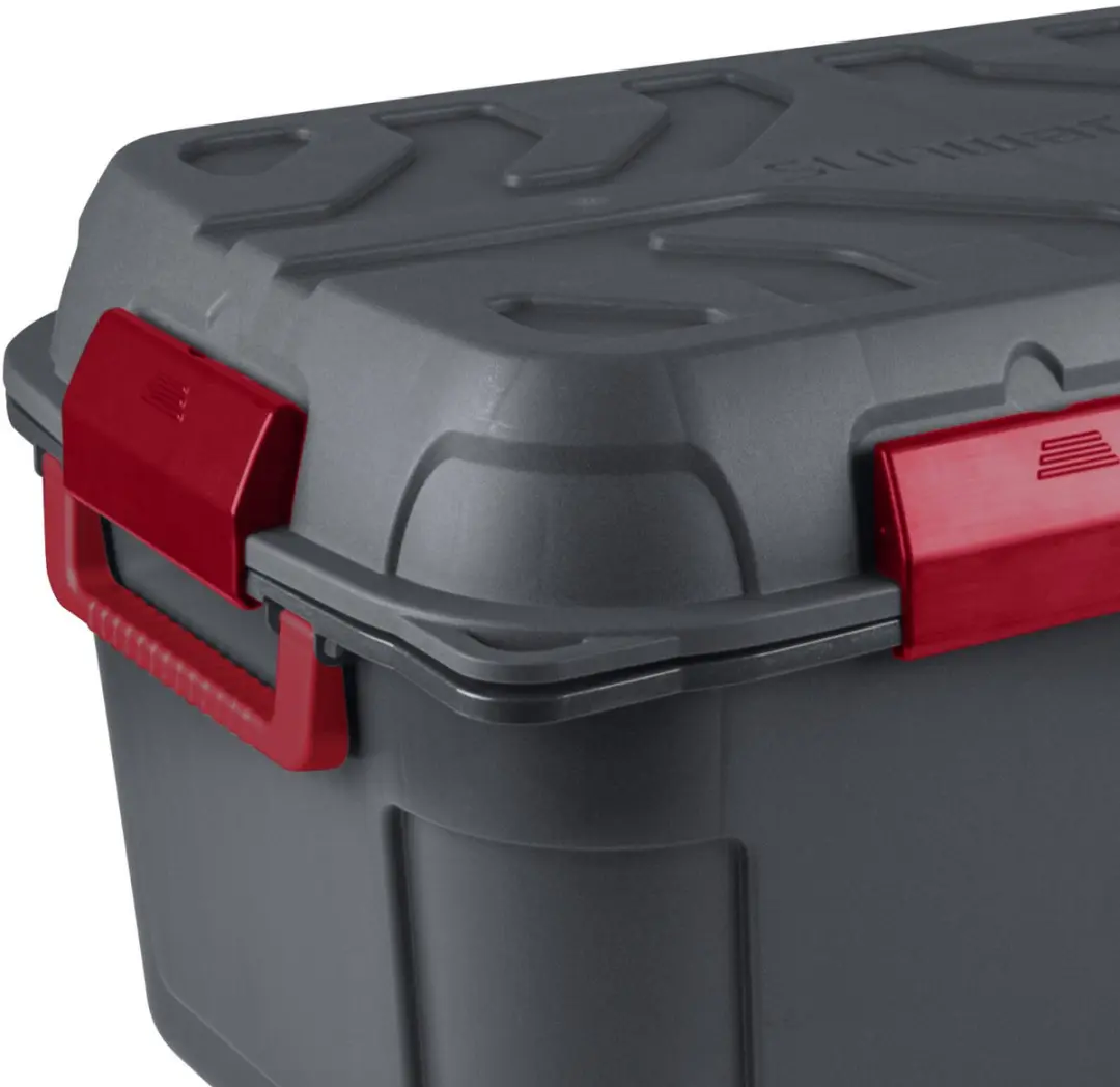 Sunware Q-line Waterdichte Opbergbox 130L - 79x54.5x42.5cm Antraciet