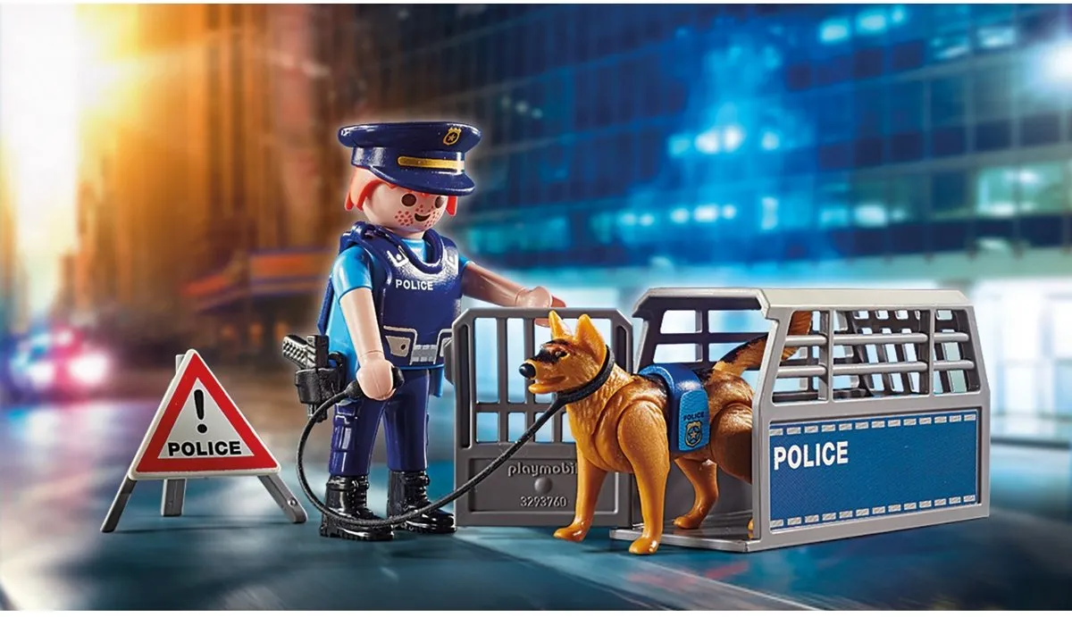 Playmobil City Action Roadblock 6878 - Multicolor