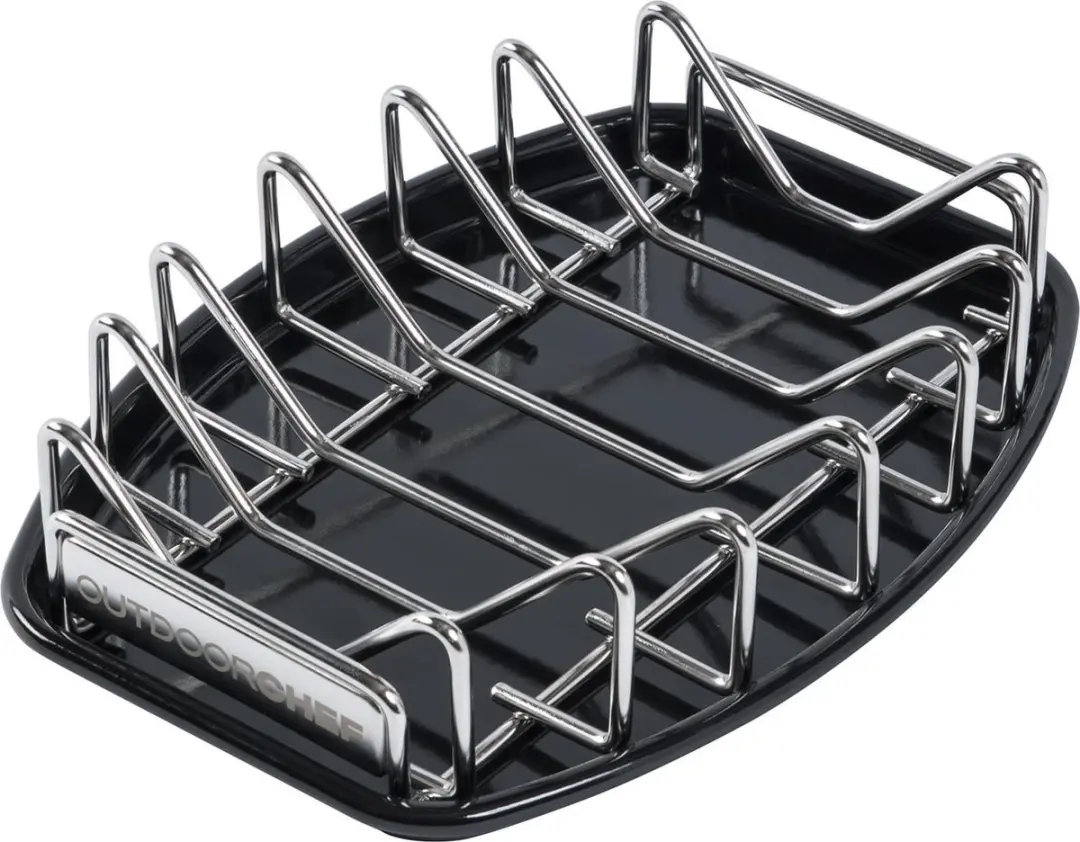 OutdoorChef Universeel Vleesrek 18.212.58 - Zilver/Zwart