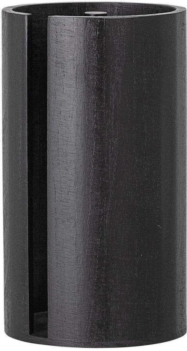 Bloomingville Celian Keukenrolhouder - Hout - Zwart