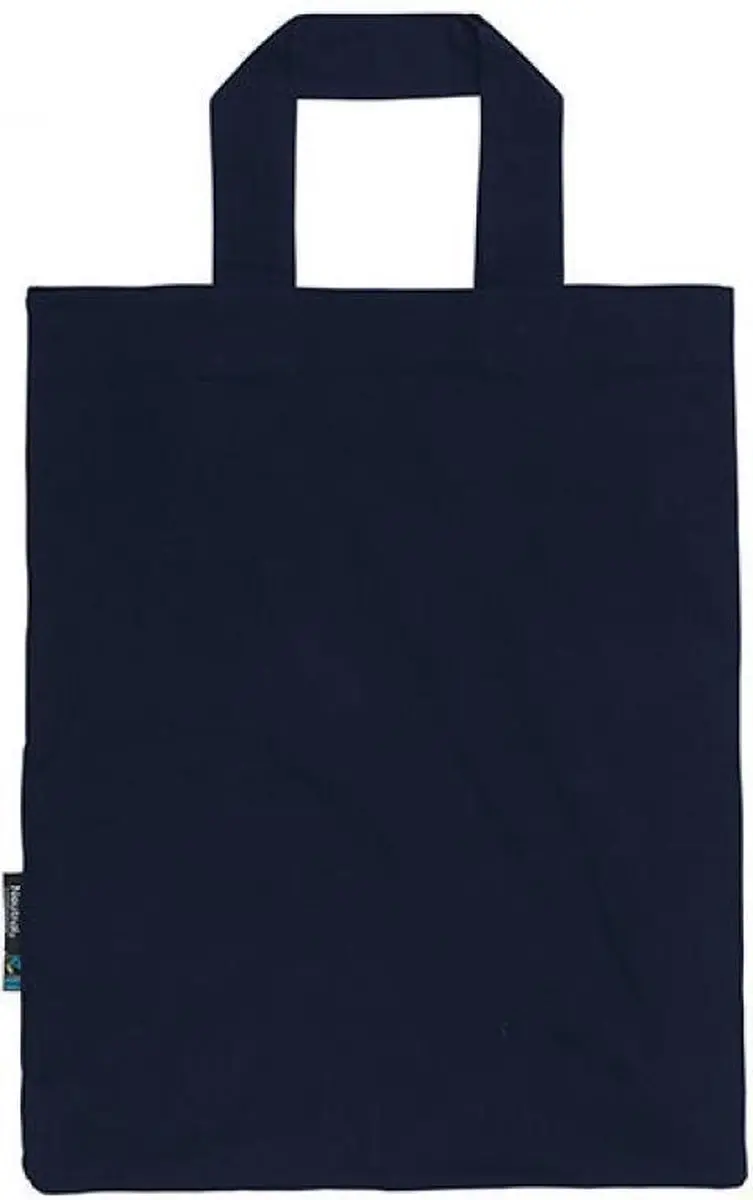 Neutral Twill Grocery Bag Marine