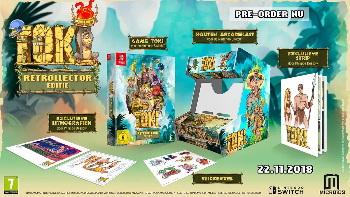 Mindscape Toki Retrollector Edition - Nintendo Switch