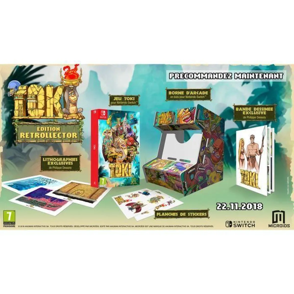 Mindscape Toki Retrollector Edition - Nintendo Switch
