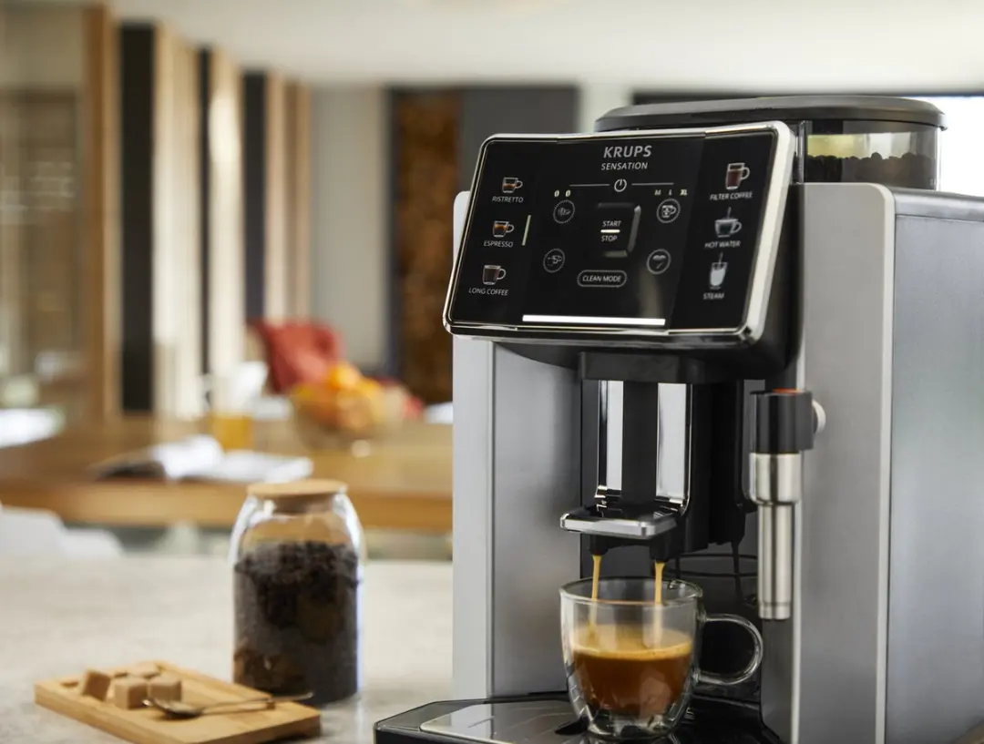 Krups EA910E10 Espressomachine - Aluminium/Zwart