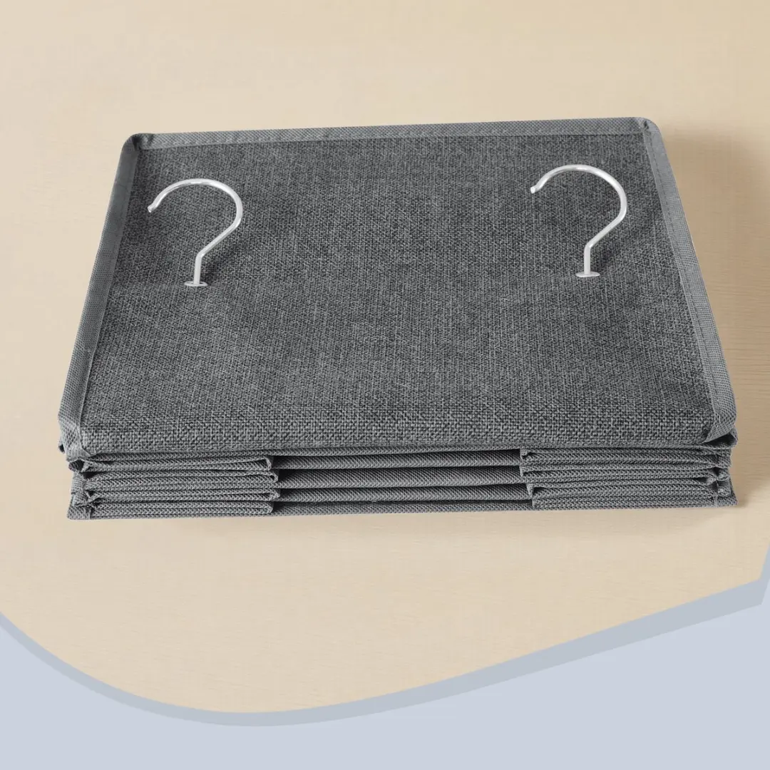 Songmics Hangrek RCH005G02 - 2 Stuks - 10 Vakken - Grijs - afbeelding 6 van 6