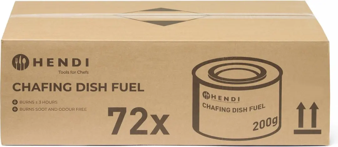 Hendi Brandpasta Chafing Dish 72 Stuks - 200ml - afbeelding 6 van 6